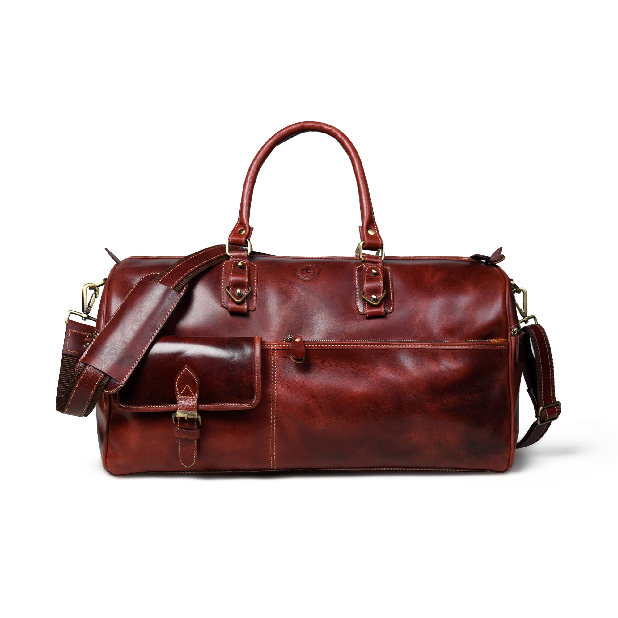 The Odyssey Leather Travel Duffel Bag